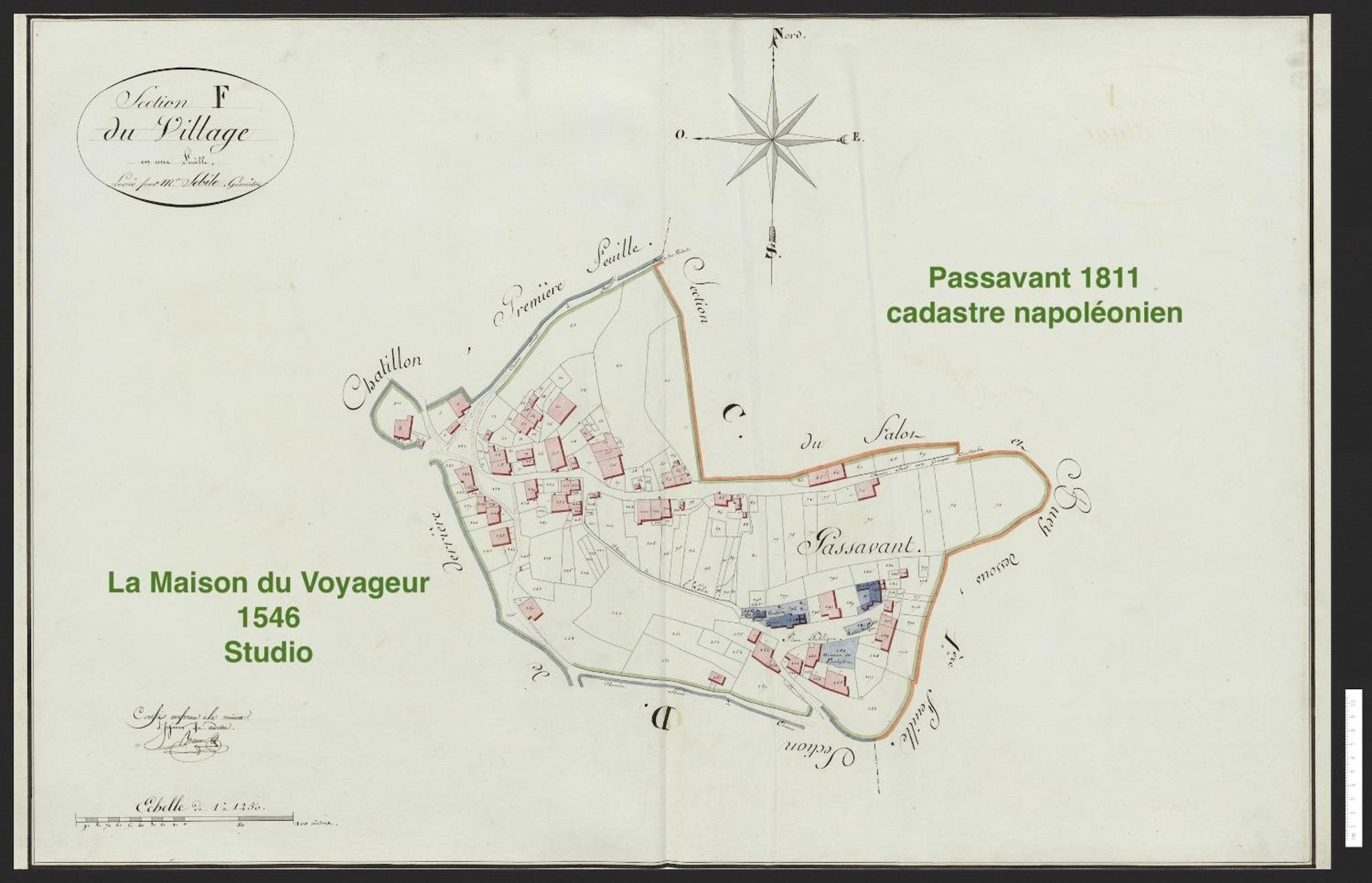 La Maison Du Voyageur 1546 Passavant Ngoại thất bức ảnh